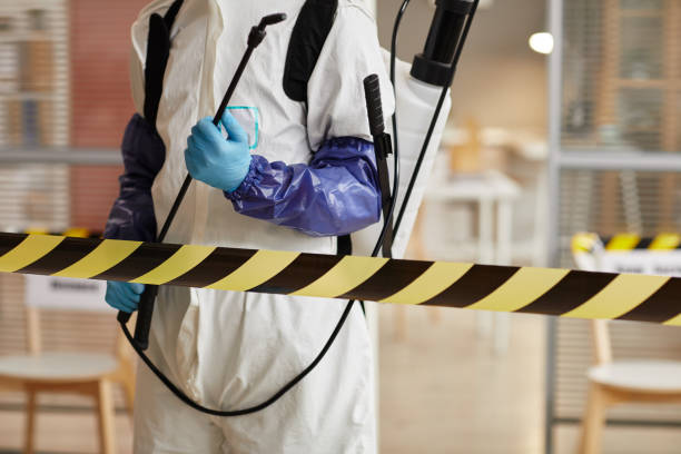 Professional Biohazard technician working in Winters, TX